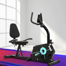 EFit Exercise Bike Magnetic Recumbent Indoor Cycling Home Gym Cardio 120kg- ONLINE ONLY