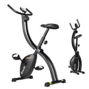 EFit Folding Exercise Bike Magnetic X-Bike Bicycle Indoor Cycling Cardio - ONLINE ONLY