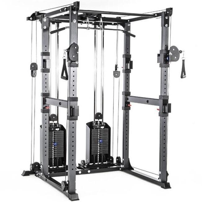 Bodycraft LF430RFT - Optional Rack Functional Trainer for LF430 Power Cage - 400lbs