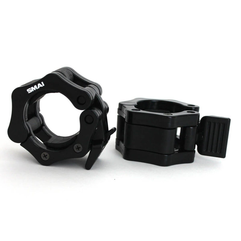 Black Lock Jaw Collars - 50mm (PAIRS)
