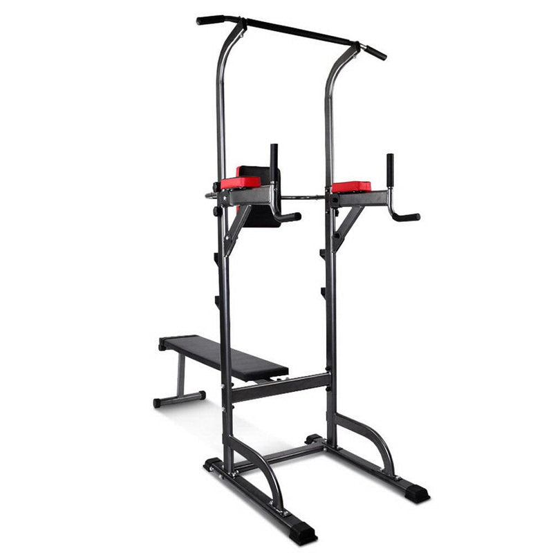 EFit Weight Bench Chin Up Bar Bench Press Home Gym 380kg Capacity- ONLINE ONLY