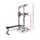 EFit Weight Bench Chin Up Bar Bench Press Home Gym 380kg Capacity- ONLINE ONLY
