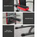 EFit Weight Bench Chin Up Tower Bench Press Home Gym Wokout 200kg Capacity- ONLINE ONLY