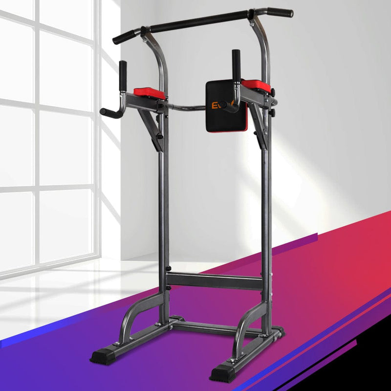 EFit Weight Bench Chin Up Tower Bench Press Home Gym Wokout 200kg Capacity- ONLINE ONLY
