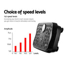 EFit Vibration Machine Platform Vibrator With Resistance Rope Home Gym Black- ONLINE ONLY