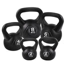 EFit 22kg Kettlebell Set Weight Lifting Kettlebells Bench Dumbbells Gym Home- ONLINE ONLY