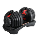 EFit 24kg Dumbbells Adjustable Dumbbell Weight Plates Home Gym- ONLINE ONLY