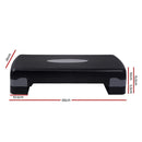 EFit Aerobic Step Exercise Stepper Steps Home Gym Fitness Block Bench Riser - Online Only