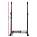 EFit Weight Bench Adjustable Squat Rack Home Gym Equipment 300kg- ONLINE ONLY