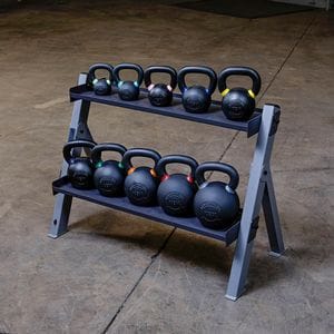 Body-Solid Kettlebell and Dumbell Rack