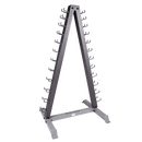 Body-Solid 12-Pair Vertical Dumbbell Rack - Clearance Sale