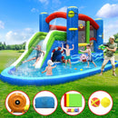 Happy Hop Inflatable Water Slide Jumping Trampoline Castle Bouncer Toy Splash - ONLINE ONLY