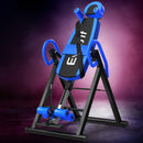 EFit Inversion Table Gravity Exercise Inverter Back Stretcher Home Gym Blue- ONLINE ONLY