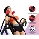 EFit Inversion Table Gravity Exercise Inverter Back Stretcher Home Gym Black- ONLINE ONLY