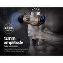 Massage Gun 6 Heads LCD Electric Massager - Black & Gold [ONLINE ONLY]