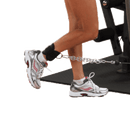 Body-Solid Deluxe Premium Nylon Ankle Strap with Comfort  Man Made"Woolly" Lining