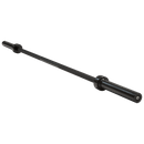 6ft Olympic Straight Bar Black Aluminium