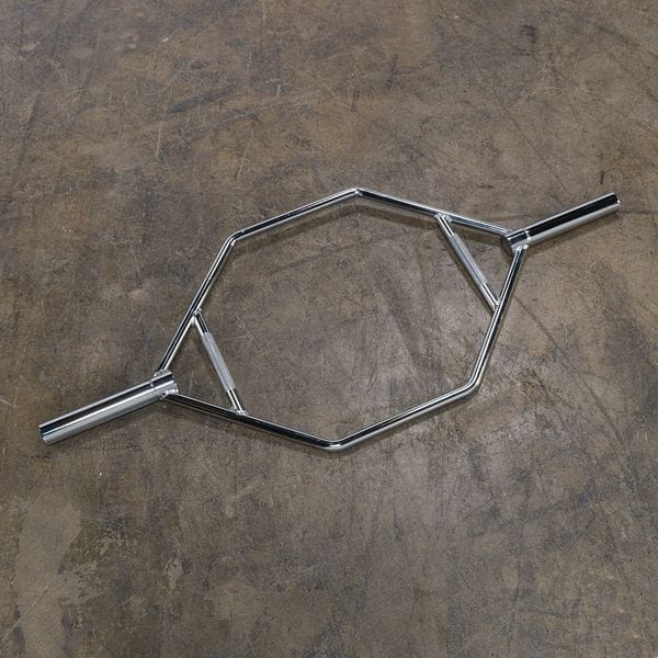 Body-Solid Olympic Shrug Trap Bar - Chrome - AVAILABLE NOW