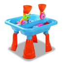 Keezi Kids Sandpit Pretend Play Sets Beach Toys Outdoor Sand Water Table Set - ONLINE ONLY