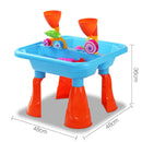 Keezi Kids Sandpit Pretend Play Sets Beach Toys Outdoor Sand Water Table Set - ONLINE ONLY