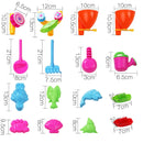 Keezi Kids Sandpit Pretend Play Sets Beach Toys Outdoor Sand Water Table Set - ONLINE ONLY