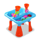 Keezi Kids Sandpit Pretend Play Sets Beach Toys Outdoor Sand Water Table Set - ONLINE ONLY