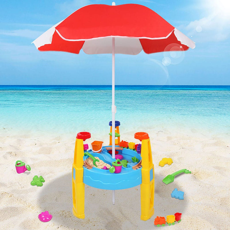 Keezi 26 Piece Kids Umbrella & Table Set [ONLINE ONLY]