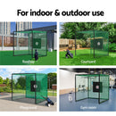 EFit 3m Golf Practice Net Hitting Cage with Steel Frame Baseball Training- ONLINE ONLY