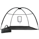 EFit 3.5m Golf Practice Net Portable Training Aid Driving Target Tent Black- ONLINE ONLY