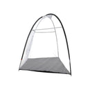 EFit 3.5m Golf Practice Net Portable Training Aid Driving Target Tent Black- ONLINE ONLY