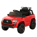 Kids Electric Ride On Car Toyota Tacoma Off Road Jeep Toy Cars Remote 12V Red  - ONLINE ONLY