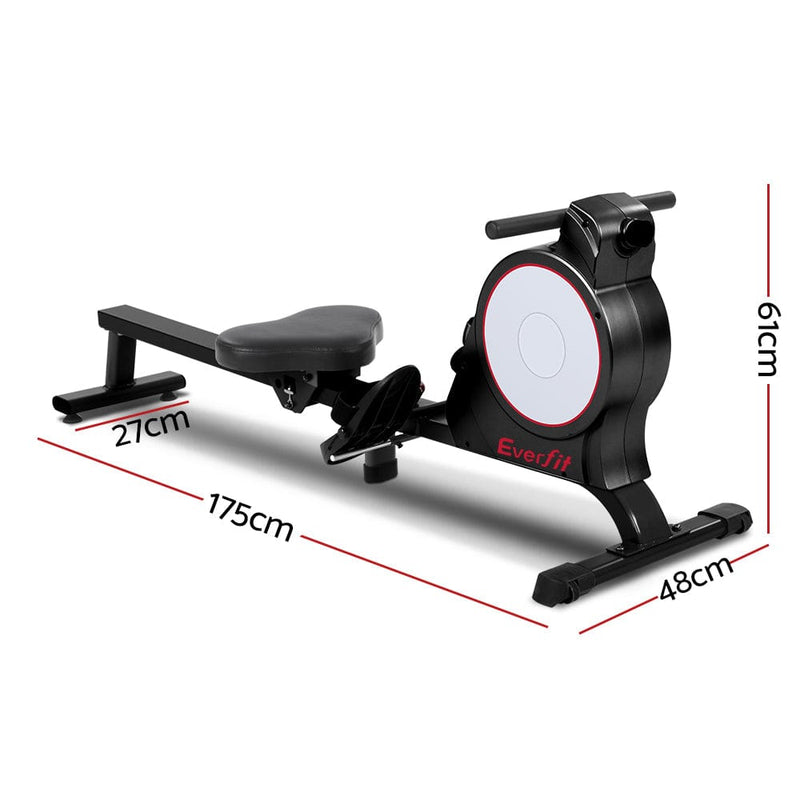 EFit Rowing Machine Rower Magnetic Resistance Exercise Gym Home Cardio- ONLINE ONLY