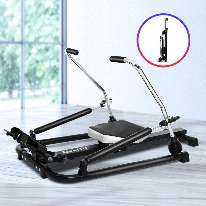 EFIt Rowing Machine Rower Hydraulic Resistance Fitness Gym Home Cardio - ONLINE ONLY