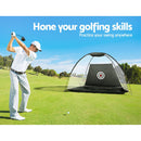 Everfit 3M Golf Practice Net Portable Training Aid Driving Target Tent Black - ONLINE ONLY