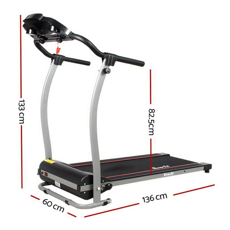 EFit Treadmill Electric Home Gym Fitness Excercise Machine Foldable 340mm- ONLINE ONLY