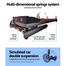 Efit Treadmill Electric Auto Incline Home Gym Fitness Exercise Machine 450mm - ONLINE ONLY