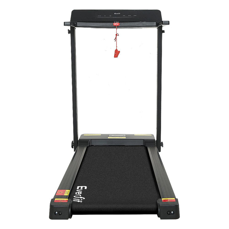 EFit Treadmill Electric Home Gym Fitness Excercise Fully Foldable 450mm Black- ONLINE ONLY