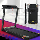 Efit Treadmill Electric Home Gym Fitness Exercise Fully Foldable 450mm Black - ONLINE ONLY
