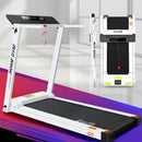 Efit Treadmill Electric Home Gym Fitness Exercise Fully Foldable 450mm White - ONLINE ONLY