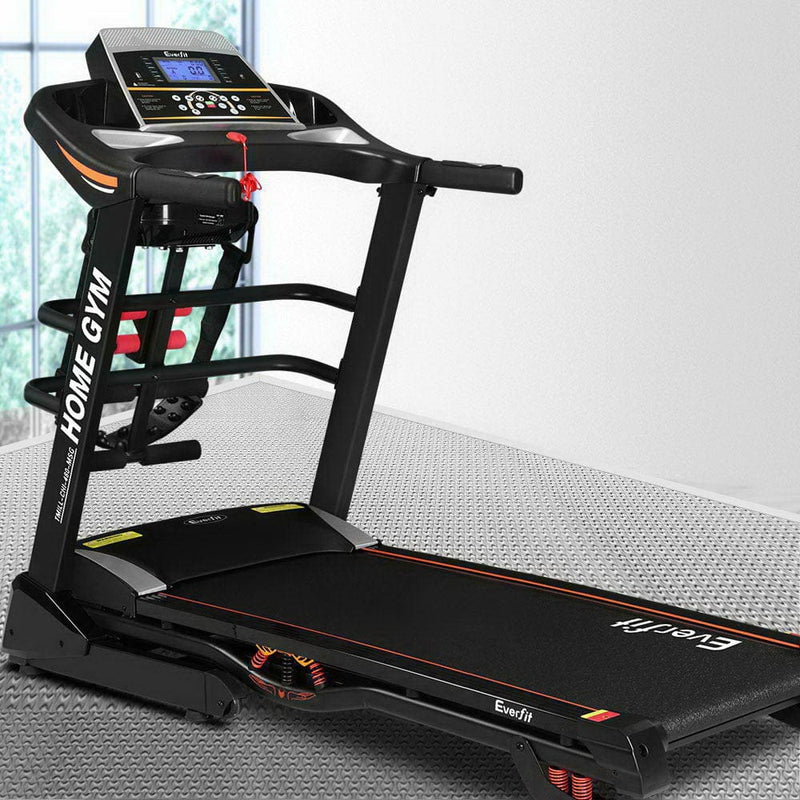 EFit Treadmill Electric Home Gym Fitness Excercise Machine w/ Massager 480mm- ONLINE ONLY