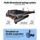 Efit Treadmill Electric Auto Incline Spring Home Gym Fitness Exercise 480mm - ONLINE ONLY