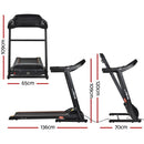 Efit Treadmill Electric Home Gym Fitness Exercise Machine Foldable 400mm - - ONLINE ONLY