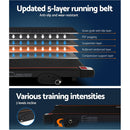 Efit Treadmill Electric Home Gym Fitness Exercise Machine Incline 400mm - ONLINE ONLY