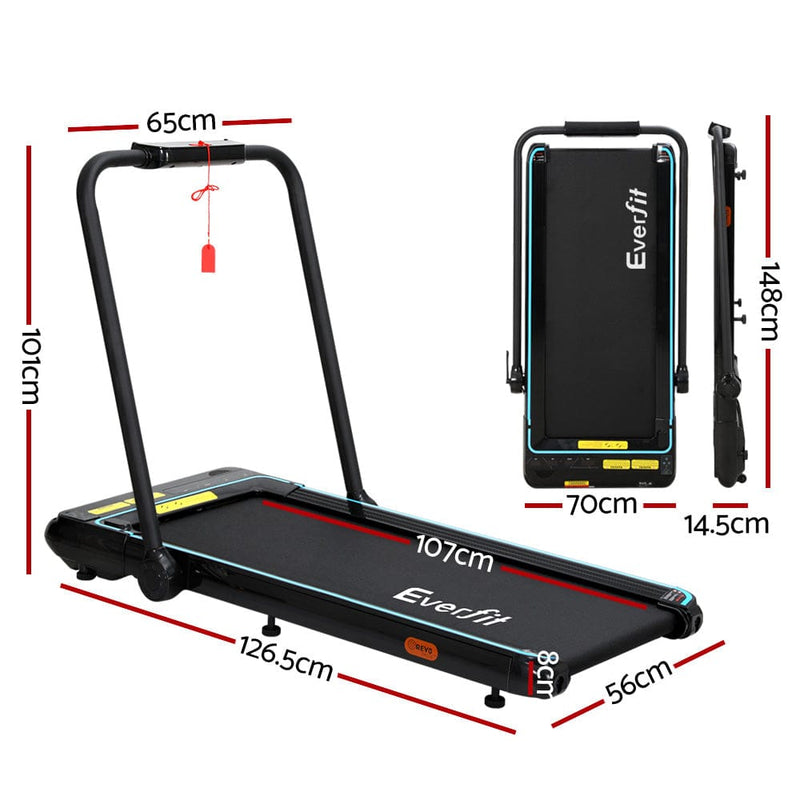 E FITt Treadmill Electric Walking Pad Home Office Gym Fitness Remote Control (ONLINE ONLY)