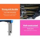 EFit 12FT Trampoline for Kids w/ Ladder Enclosure Safety Net Pad Gift Round- ONLINE ONLY