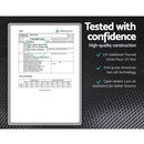 EFit 8FT Trampoline for Kids w/ Ladder Enclosure Safety Net Pad Gift Round- ONLINE ONLY