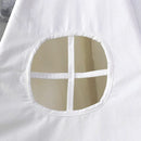 5 Poles Giant Kids Teepee Tent (Natural Canvas) - ONLINE ONLY