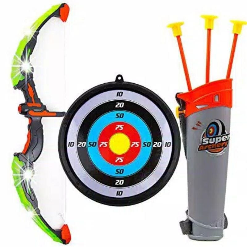 Latest Kingsport Light-up Kids Archery Set Suction Arrows Target (Online Only)