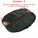 115cm Portable Compound Bow bag Archery Arrows Carry Bag Case With Arrow Holder - ONLINE ONLY