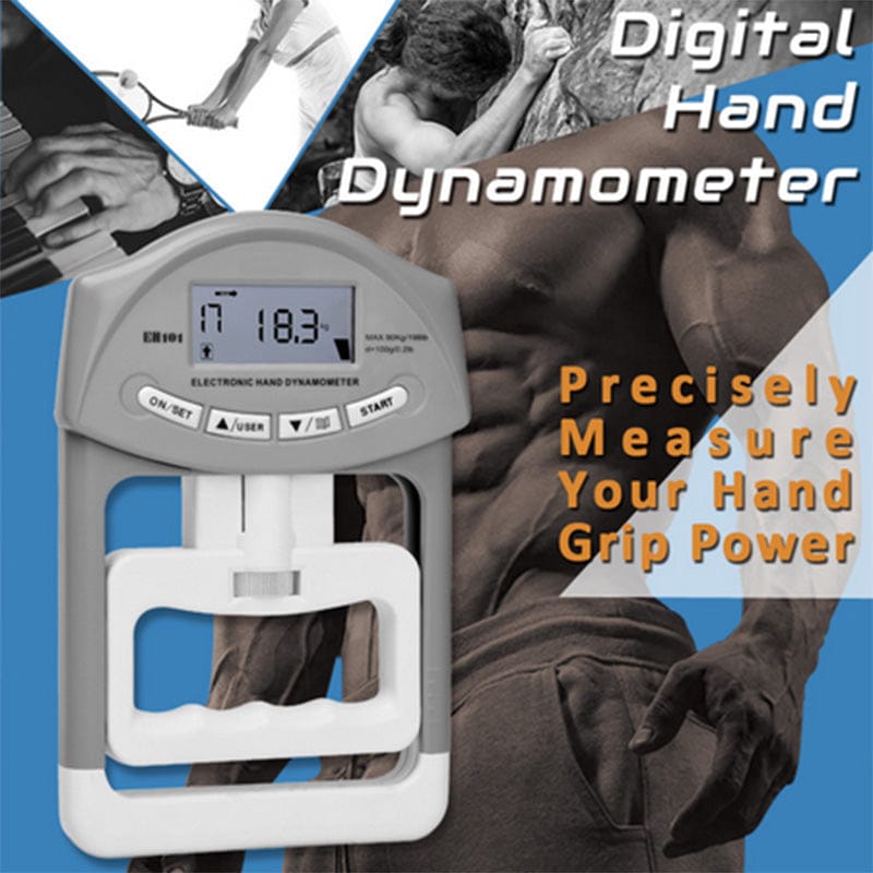 Digital Dynamometer Hand Grip Strength Muscle Tester Electronic Power Measure (ONLINE ONLY)